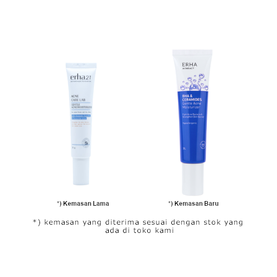 erha21 acne care lab gentle acne moisturizer
