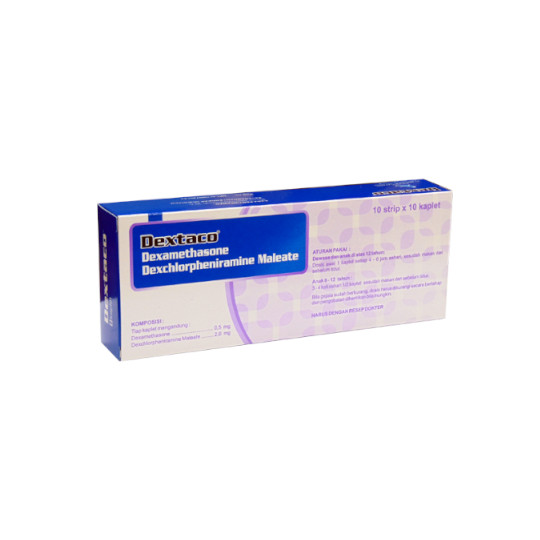 DEXTACO 0.5 MG 10 KAPLET DEXTACO 0.5 MG 10 KAPLET