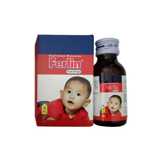 Ferlin Drops 30 ml - Kegunaan, Efek Samping, Dosis dan Aturan Pakai