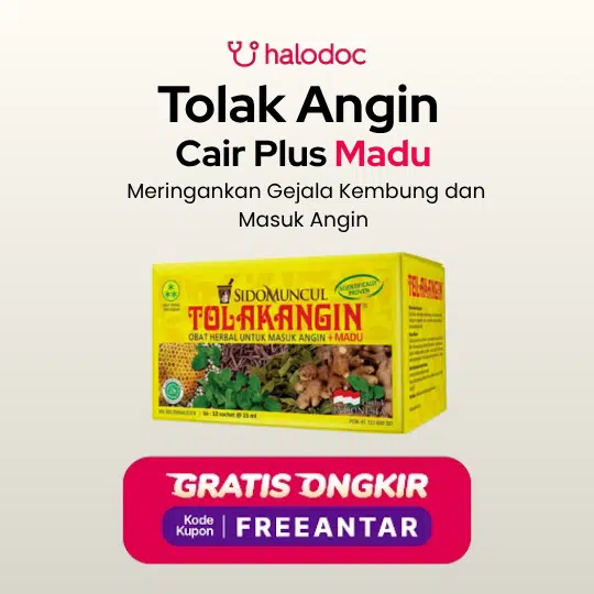 Tolak Angin Cair Plus Madu 15 ml 12 Sachet