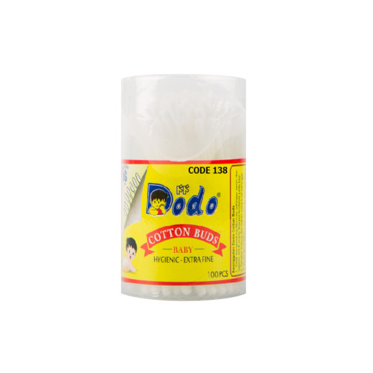 Dodo Cotton Buds Code 138 100 Pieces Dodo Cotton Buds Code 138 100 Pieces