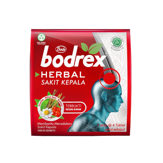 Bodrex Herbal Sakit Kepala 4 Tablet Bodrex Herbal Sakit Kepala 4 Tablet