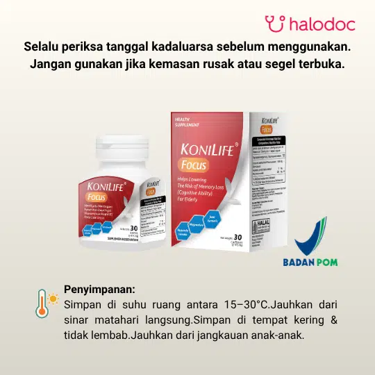 Konilife Focus 30 Kapsul - Gambar 5