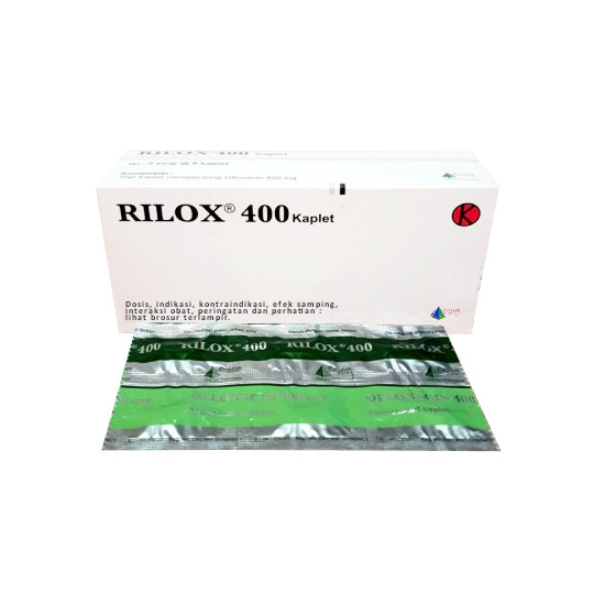 Rilox 400 mg 6 Kaplet Rilox 400 mg 6 Kaplet