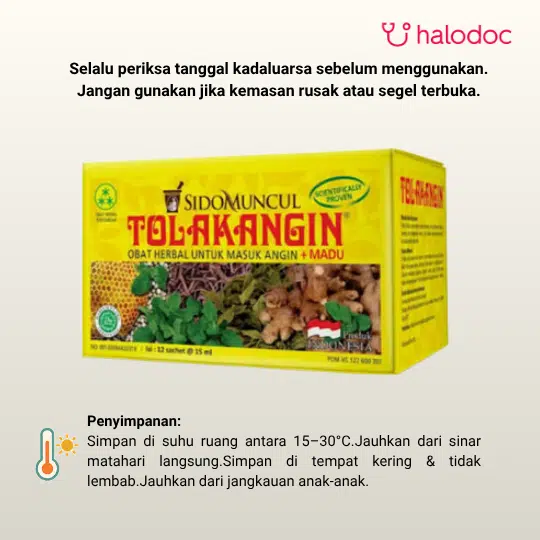 Tolak Angin Cair Plus Madu 2 Box (12 Sachet/Box) - Hemat Borongan - Gambar 5