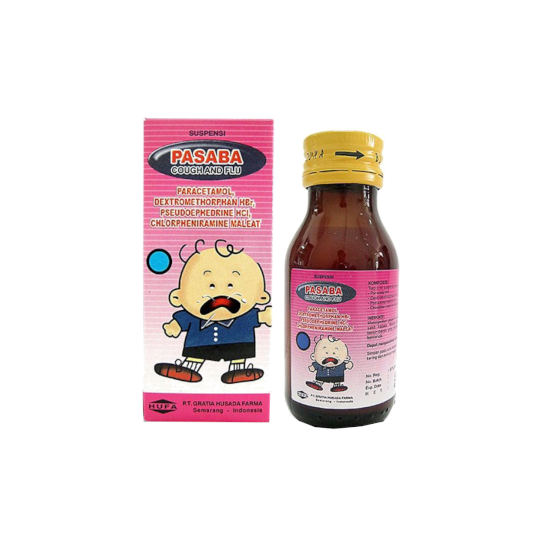 Pasaba Cough and Flu Syrup 60 ml Pasaba Cough and Flu Syrup 60 ml