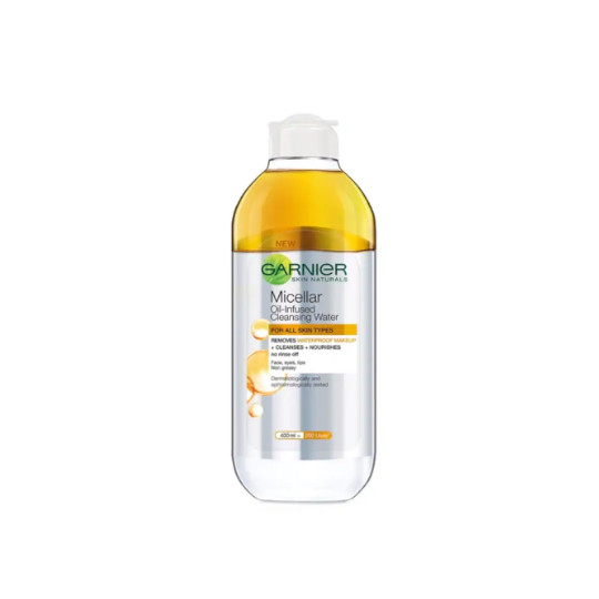 Garnier Micellar Oil Infused Cleansing Water 400 ml Garnier Micellar Oil Infused Cleansing Water 400 ml