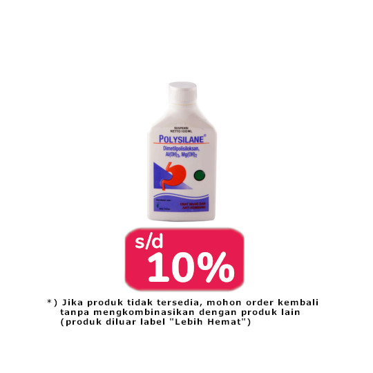 Polysilane Sirup 100 ml 2 Botol - Lebih Hemat Polysilane Sirup 100 ml 2 Botol - Lebih Hemat