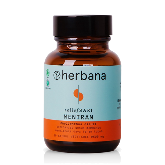 Herbana Relief Sari Meniran 30 Kapsul Kegunaan, Efek Samping, Dosis