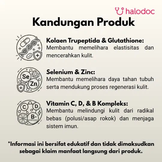 Pome COLLAGO Rasa Stroberi 10 Gummy - Gambar 2