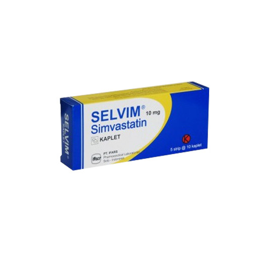 Selvim 10 mg 3 Strip (10 Tablet/Strip) - Obat Rutin - Kegunaan, Efek ...