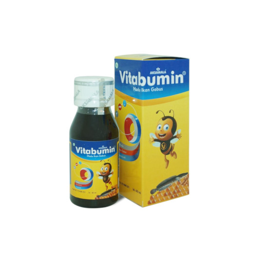 Vitabumin Madu Ikan Gabus Sirup 60 ml Vitabumin Madu Ikan Gabus Sirup 60 ml