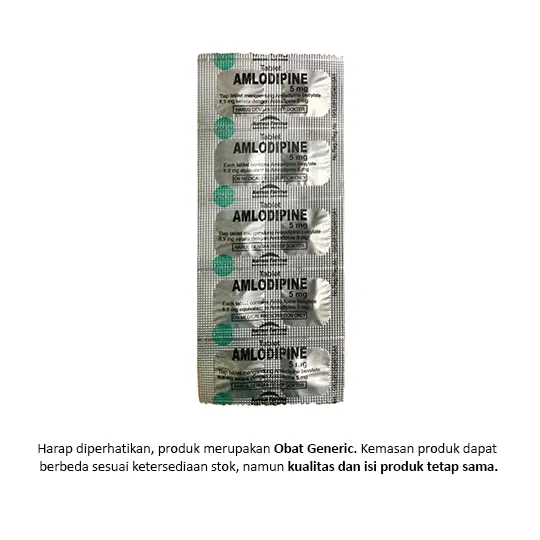 Amlodipine 5 mg 10 Tablet