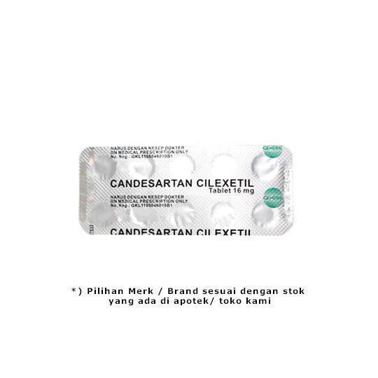 Candesartan 16 mg 10 Tablet Candesartan 16 mg 10 Tablet