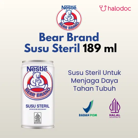 Bear Brand Susu Steril 189 ml