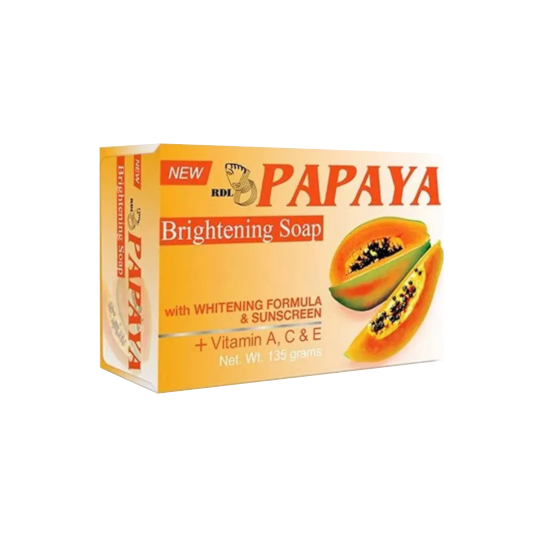 Rdl Papaya Brightening Soap 135 g Rdl Papaya Brightening Soap 135 g