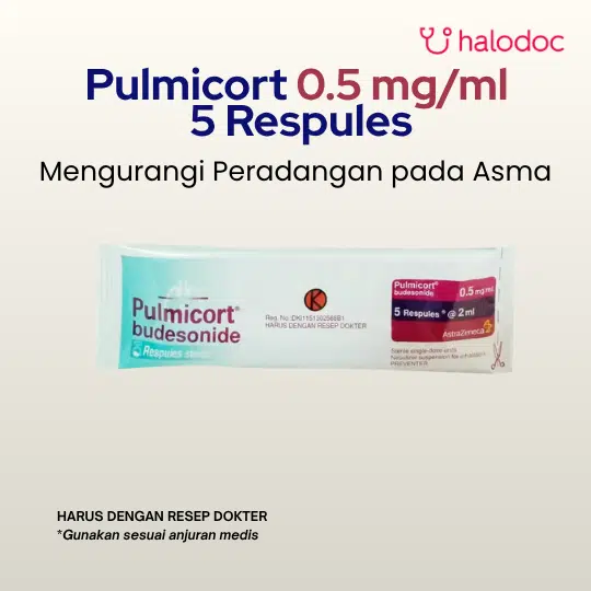 Pulmicort 0.5 mg/ml 5 Respules