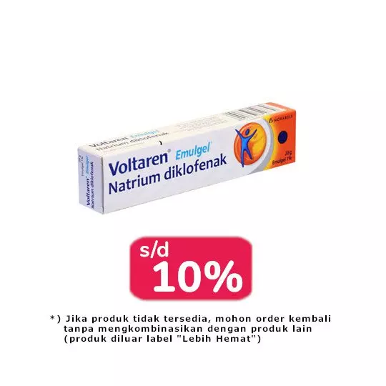 VOLTAREN EMULGEL 20 G 2 TUBE - LEBIH HEMAT VOLTAREN EMULGEL 20 G 2 TUBE - LEBIH HEMAT