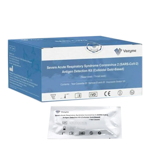 Vazyme SARS-CoV-2 Antigen Detection (Colloidal Gold-Based) 1 Kit Vazyme SARS-CoV-2 Antigen Detection (Colloidal Gold-Based) 1 Kit