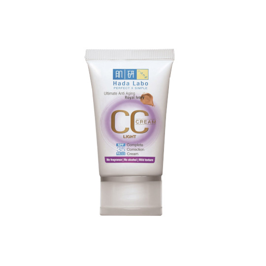 Hada Labo Cc Cream Anti Aging Royal Ivory 25 g Kegunaan, Efek Samping