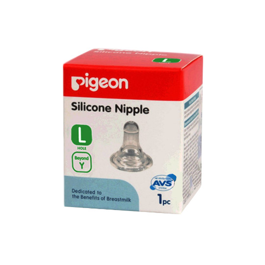 Pigeon Silicone Nipple L 1 Piece Pigeon Silicone Nipple L 1 Piece