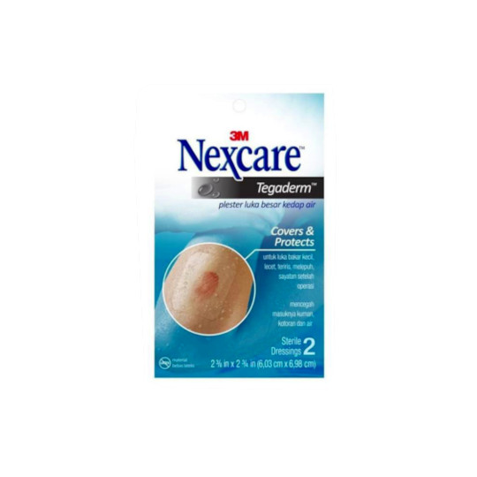 Nexcare Tegaderm Plester Luka Besar Kedap Air 2 Lembar Nexcare Tegaderm Plester Luka Besar Kedap Air 2 Lembar