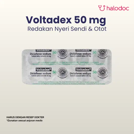 Voltadex 50 mg 10 Tablet