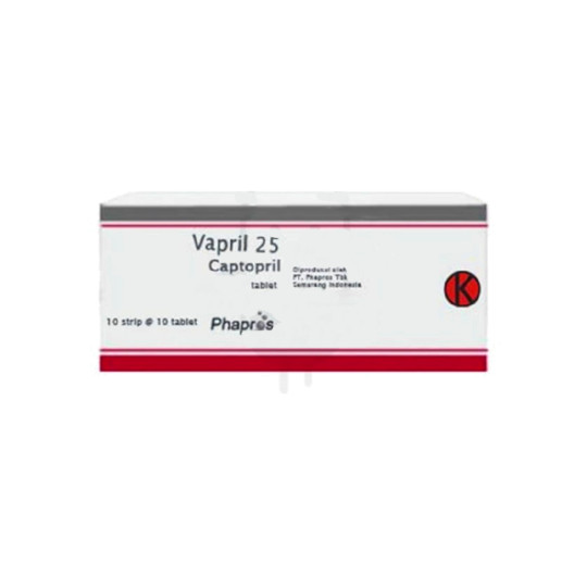 Vapril 12.5 mg 10 Tablet Vapril 12.5 mg 10 Tablet