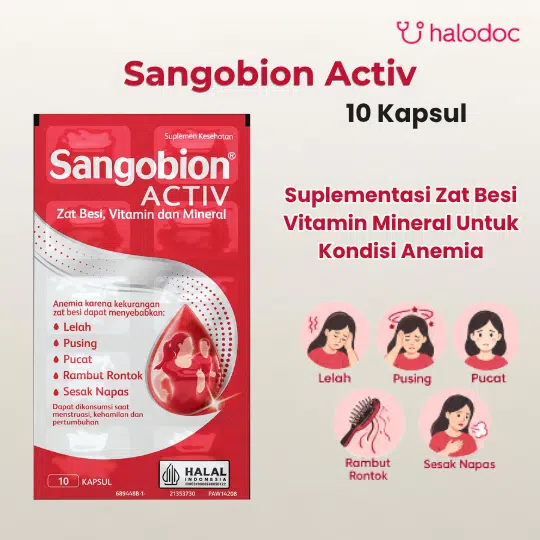 Sangobion Activ 10 Kapsul