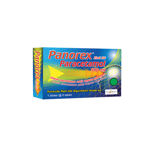 PANOREX 500 MG 6 TABLET PANOREX 500 MG 6 TABLET