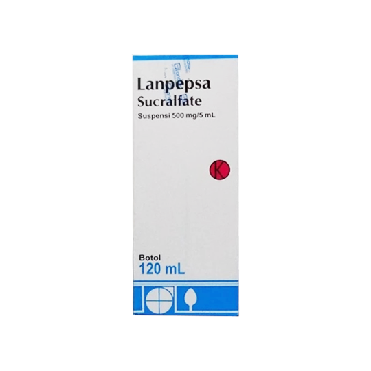 Lanpepsa 500 mg/5 ml Sirup 120 ml Lanpepsa 500 mg/5 ml Sirup 120 ml