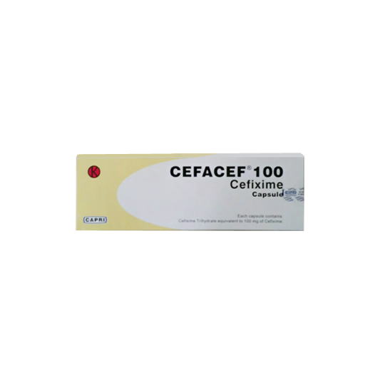 Cefacef 100 mg 10 Kapsul Cefacef 100 mg 10 Kapsul