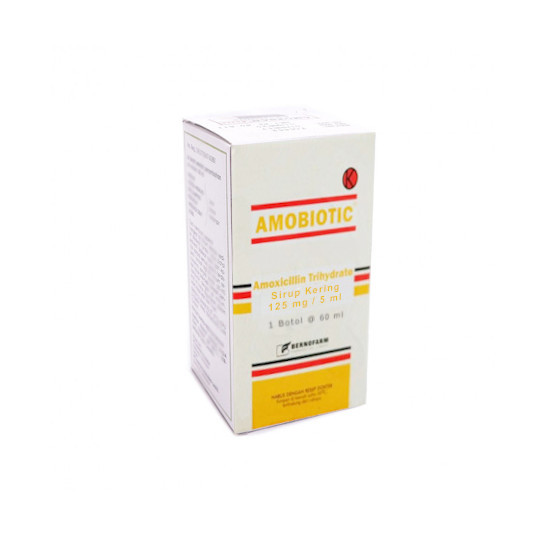 AMOBIOTIC SIRUP 125 MG/5 ML 60 ML AMOBIOTIC SIRUP 125 MG/5 ML 60 ML