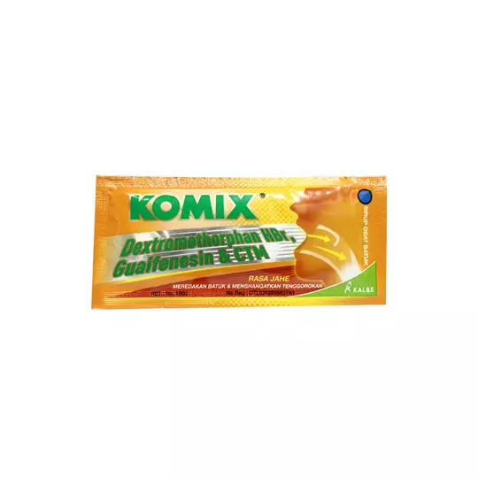 KOMIX RASA JAHE SACHET 7 ML KOMIX RASA JAHE SACHET 7 ML