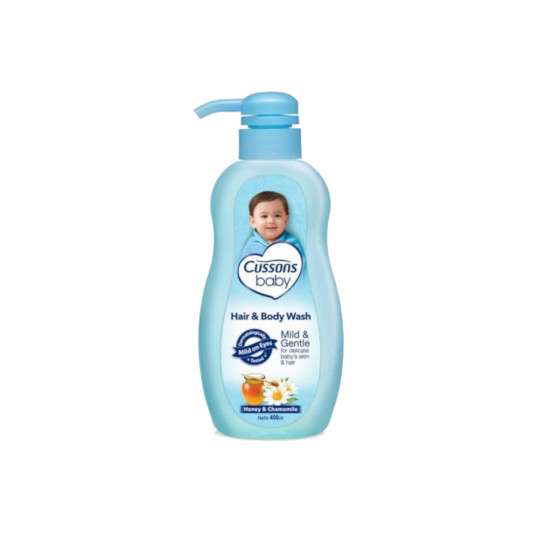 Cussons Baby Hair & Body Wash Mild & Gentle 400 ml Kegunaan, Efek
