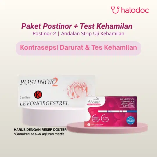 Paket Postinor + Test Kehamilan