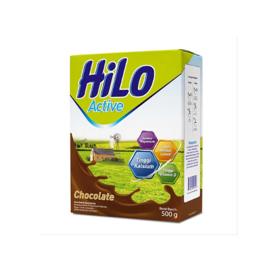 HILO ACTIVE RASA COKLAT 500 G HILO ACTIVE RASA COKLAT 500 G