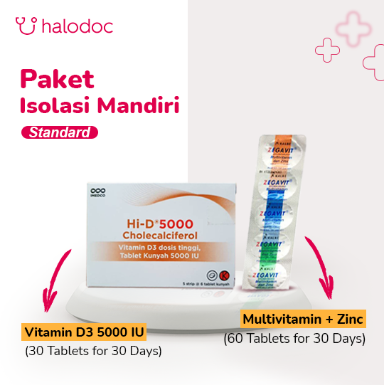 Isolasi Mandiri Standard (30 Days) - Paket Sehat Isolasi Mandiri Standard (30 Days) - Paket Sehat