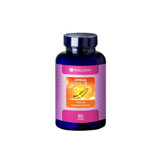 WELLNESS OMEGA RX-3 60 KAPSUL WELLNESS OMEGA RX-3 60 KAPSUL