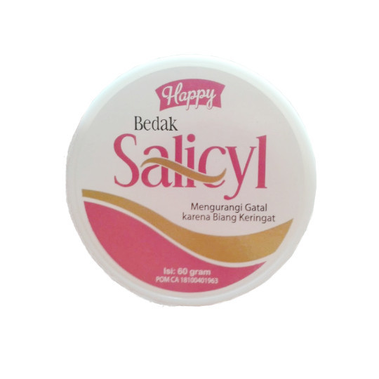 Happy Bedak Salicyl 60 g Happy Bedak Salicyl 60 g