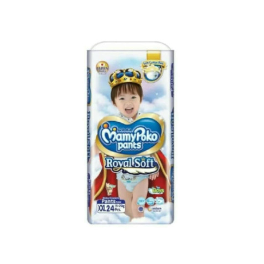 Mamy Poko Pants Royal Soft Boys XXL 24 Pieces Mamy Poko Pants Royal Soft Boys XXL 24 Pieces