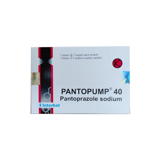 Pantopump 40 mg 7 Kaplet Pantopump 40 mg 7 Kaplet