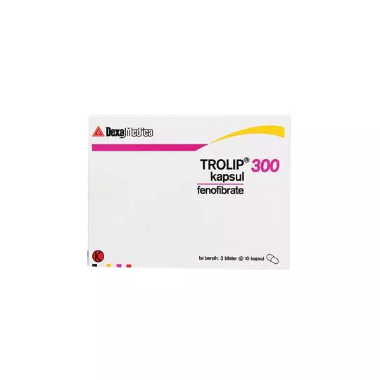 TROLIP 300 MG 30 KAPSUL - OBAT RUTIN TROLIP 300 MG 30 KAPSUL - OBAT RUTIN