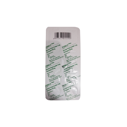 STOMICA PLUS 10 MG 10 TABLET STOMICA PLUS 10 MG 10 TABLET