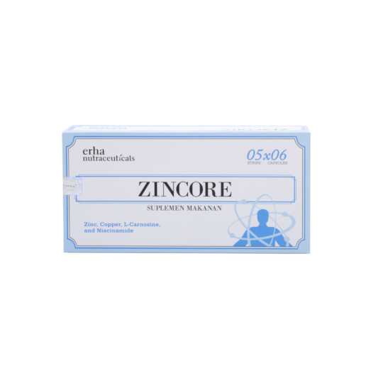 ERHA NUTRACEUTICALS ZINCCORE 30 KAPSUL ERHA NUTRACEUTICALS ZINCCORE 30 KAPSUL