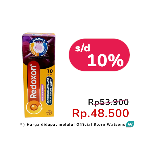 REDOXON DOUBLE ACTION BLACKCURRANT 10 TABLET REDOXON DOUBLE ACTION BLACKCURRANT 10 TABLET