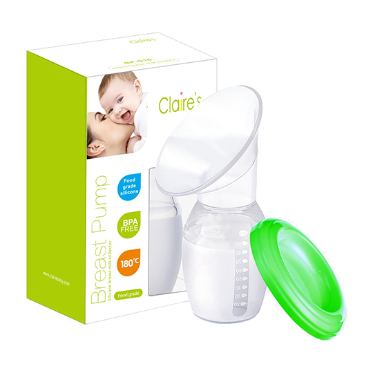 Claire's Breast Pump Silicone Breast Milk Collector S10 Claire's Breast Pump Silicone Breast Milk Collector S10