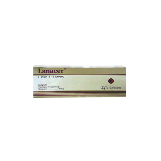 LANACER 20 MG 10 KAPSUL LANACER 20 MG 10 KAPSUL