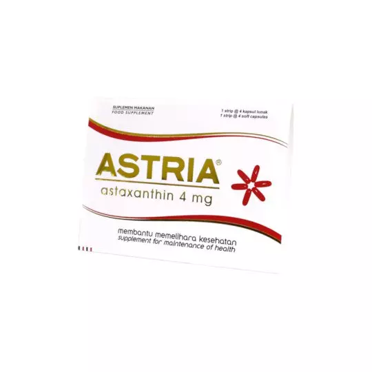 ASTRIA 4 MG 4 KAPSUL ASTRIA 4 MG 4 KAPSUL