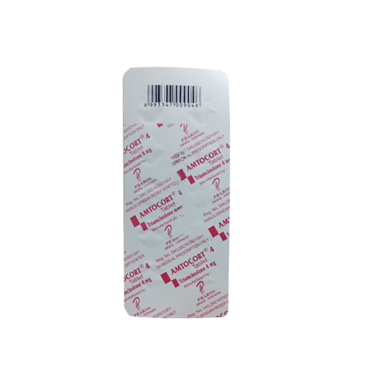 Amtocort 4 mg 10 Tablet Amtocort 4 mg 10 Tablet